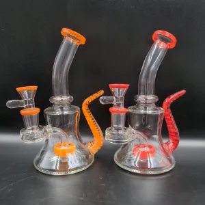 7 Mini Bell Water Pipe w/ Spiral Horn 14mm