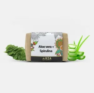 Aloe vera and Spirulina Soap for Deep Nourishment (75 grams)