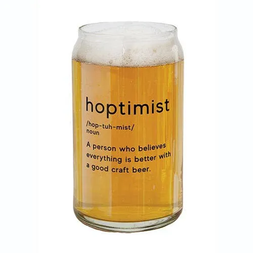 Beer Can Glass-Hoptimist