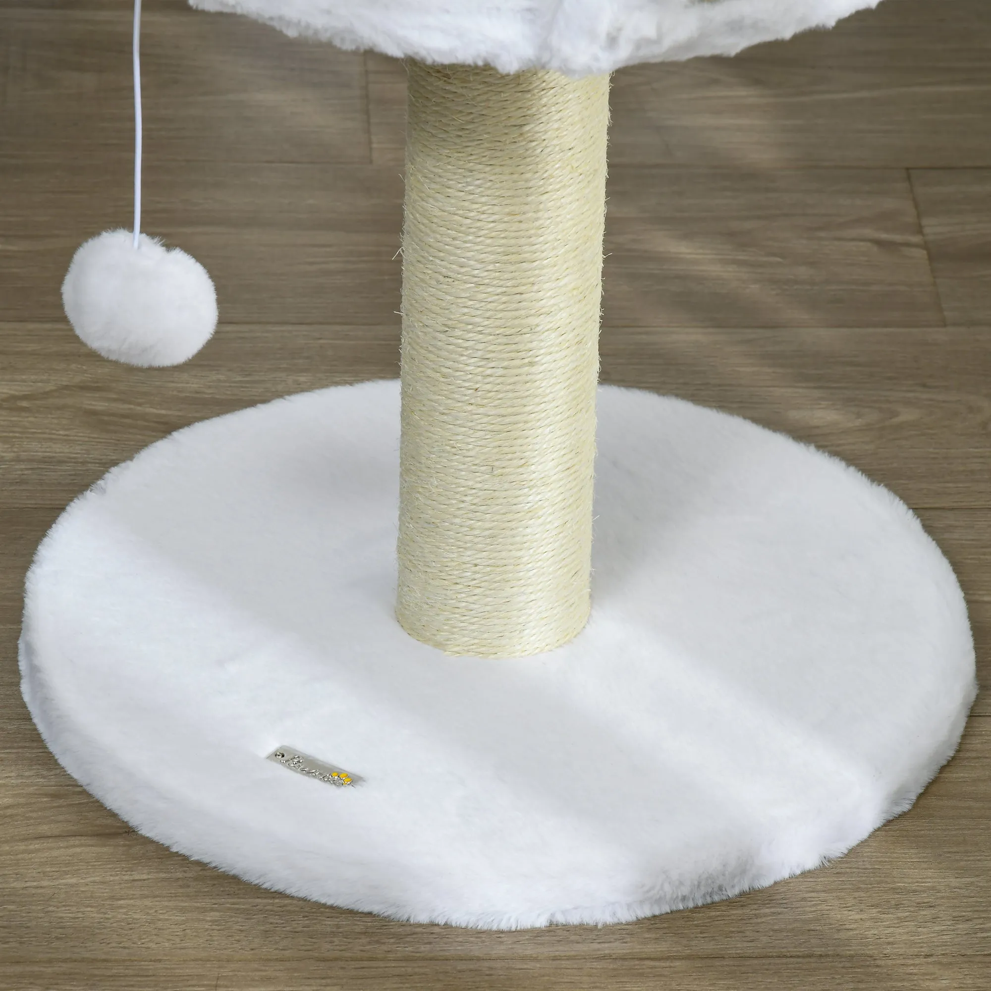 Cat Tree Tower Activity Centre with Scratching Posts White