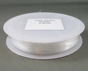 Clear Stretch Elastic 0.8mm - 10 meters 1pc (4000)