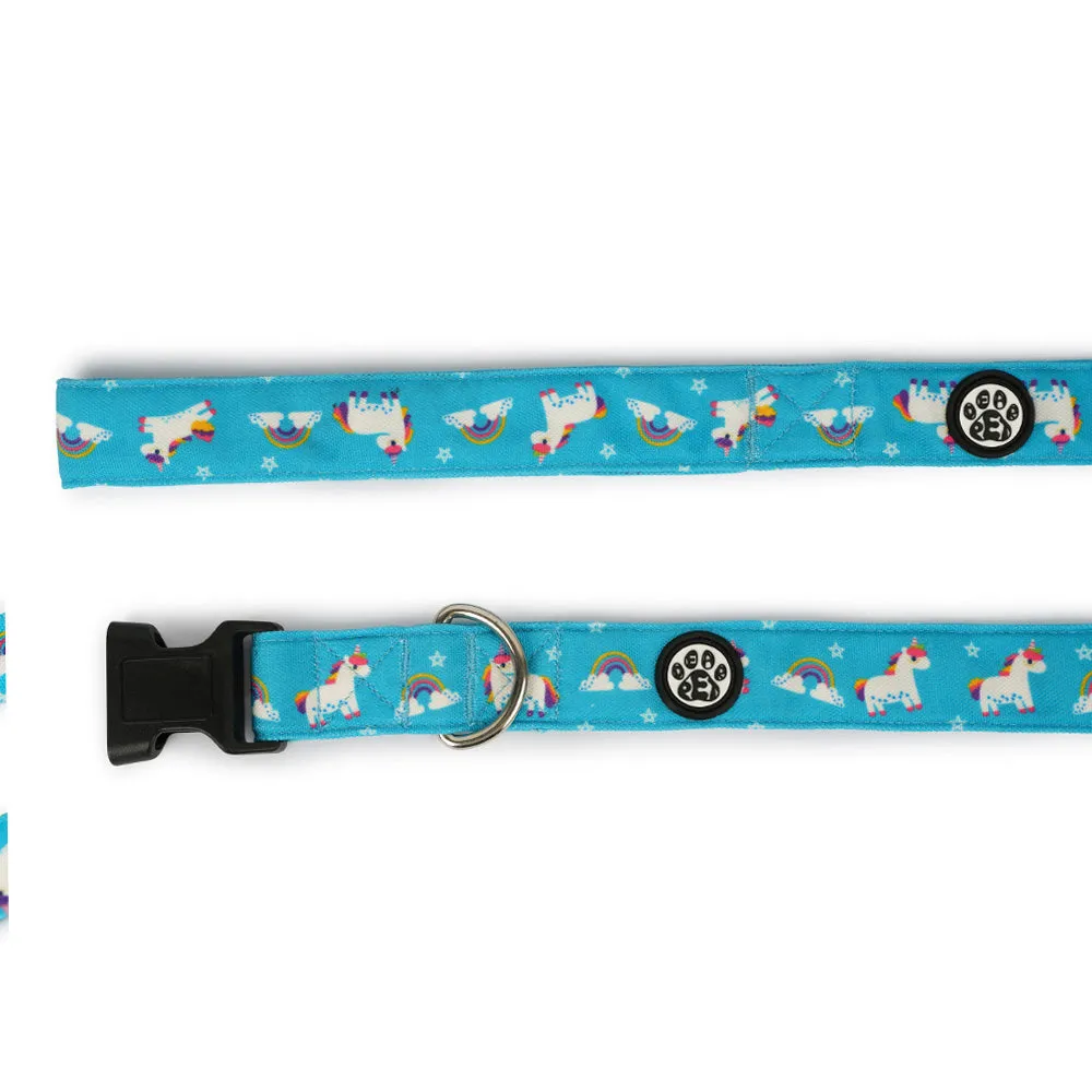 Dear Pet Majestic Unicorns Dog Collar & Leash Set