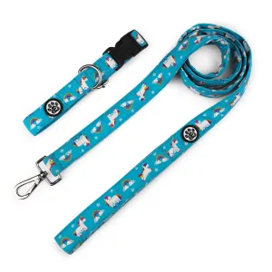 Dear Pet Majestic Unicorns Dog Collar & Leash Set