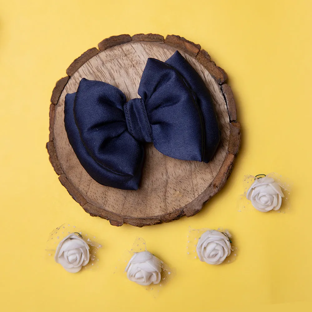 Dear Pet Navy Blue Cat Bow (Detachable)