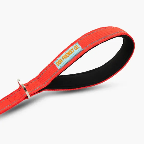 Dog Friendly Co. Classic Dog Lead Red