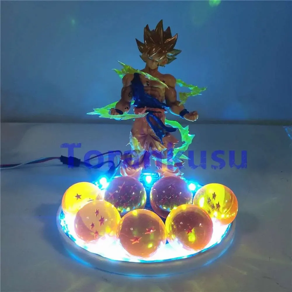 Dragon Ball Z Anime Figures Son Goku LED