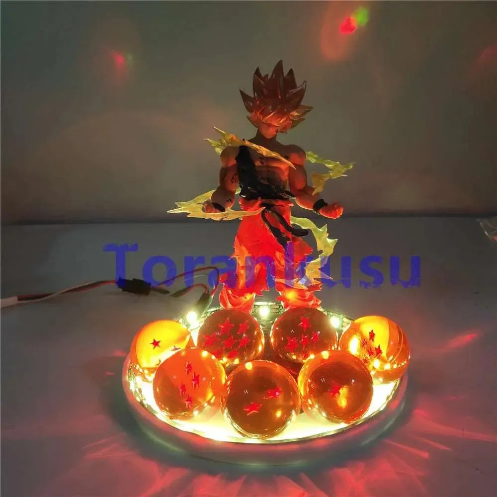 Dragon Ball Z Anime Figures Son Goku LED