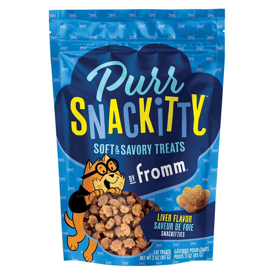 Fromm Purrsnackitty Liver Soft Cat Treats 3 oz