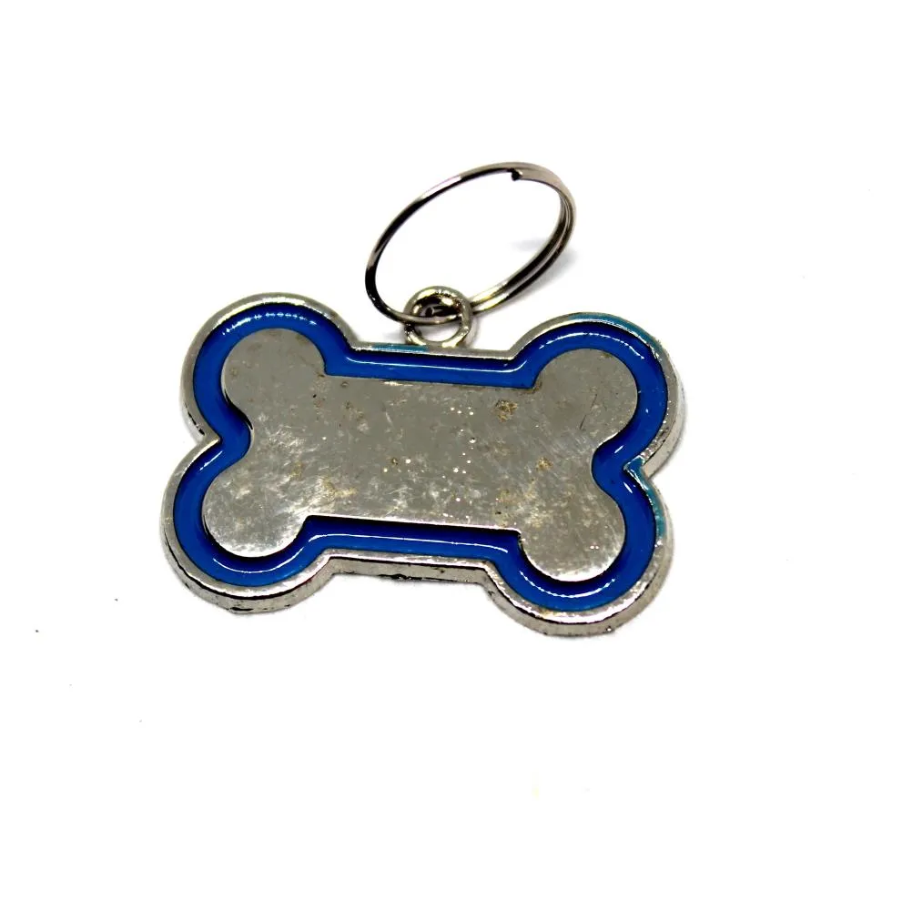 Furry Friend Bone Shape Dog Collar Tag Pendant for Dogs & Puppies