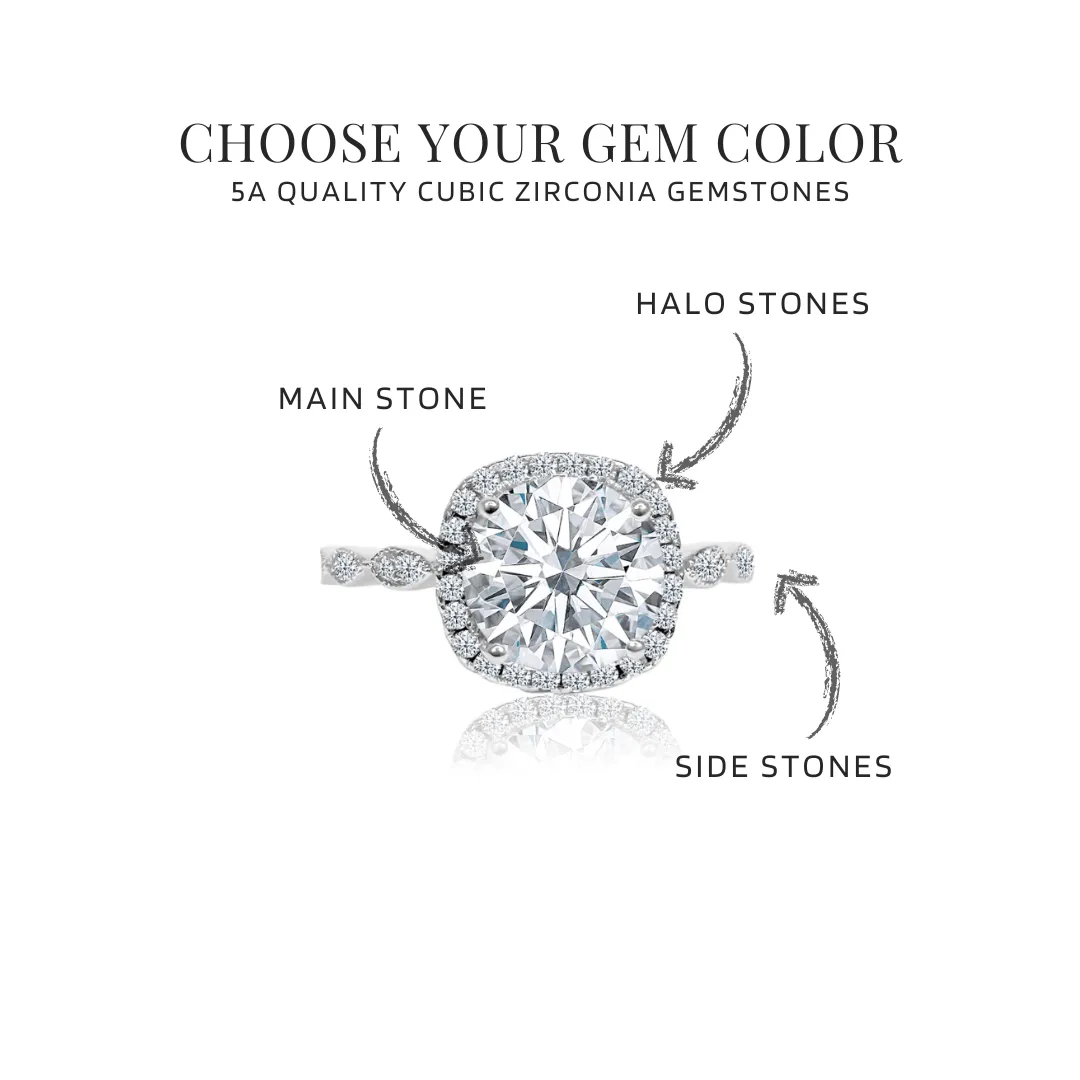 KENDRA CUSTOMIZABLE CZ RING