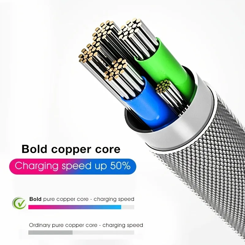 Light Up Your Life: Glowing LED Charging Cables for iPhone & Android!