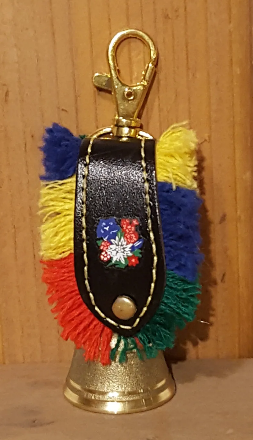 Mini Cowbell Key Ring