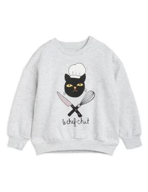 Mini Rodini | Chef cat sweatshirt