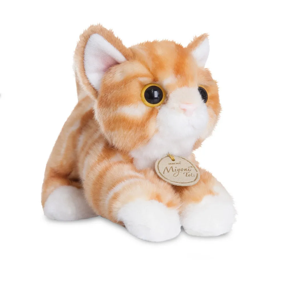 MiYoni Orange Tabby Cat Soft Toy