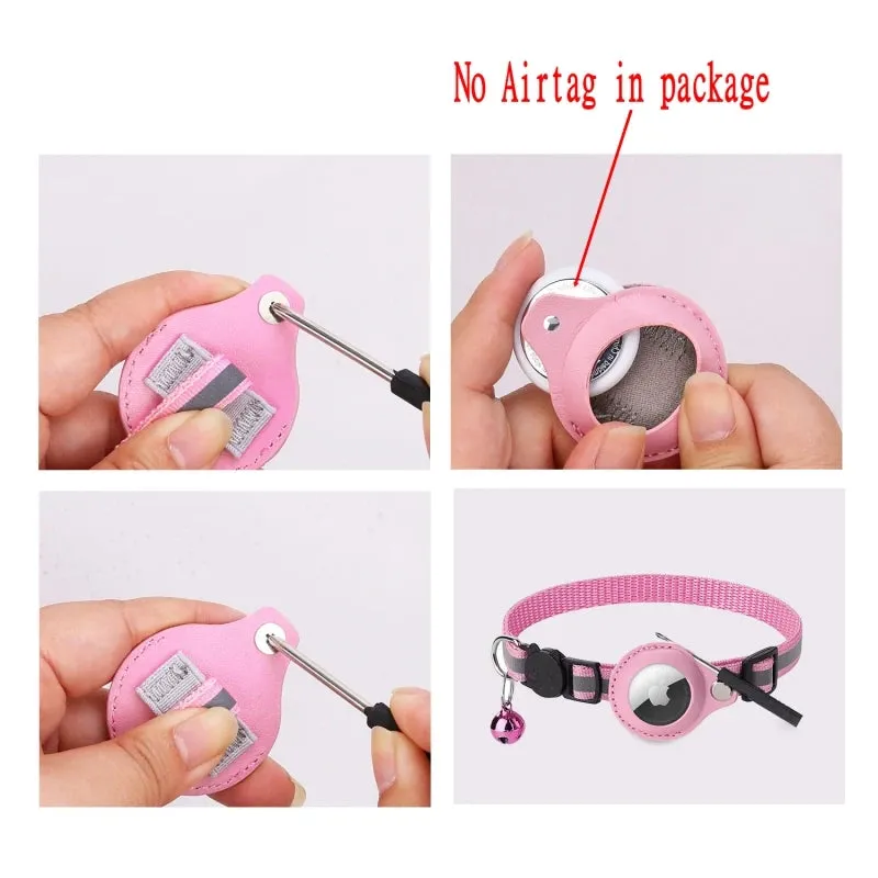 Reflective Airtag Collar for Cats