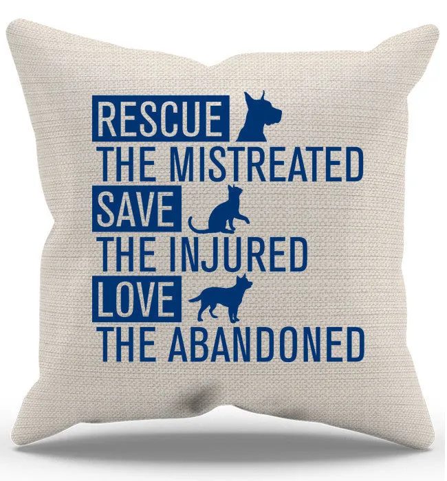 Rescue Animals Pillow Case