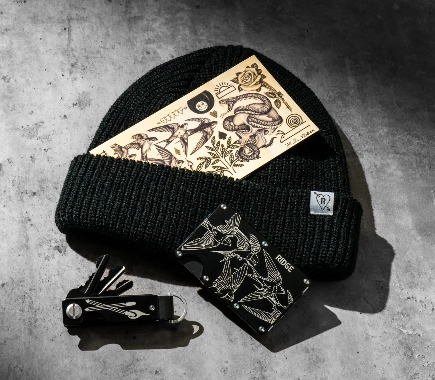 Ridge Classic Cuffed Beanie - H.B. Nielsen