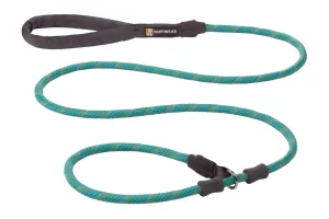 Ruffwear Just-a-Cinch Reflective Rope Slip Dog Leash (Aurora Teal)