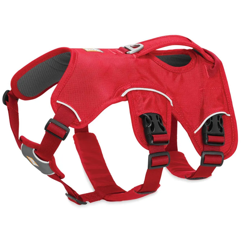 Ruffwear Web Master Secure Multi-Function Handled Dog Harness (Red Currant)