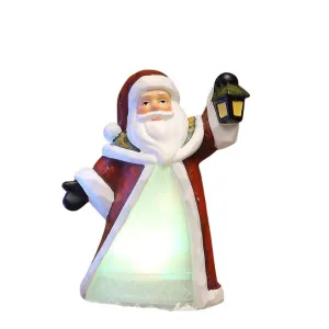 Sm Glowing Santa