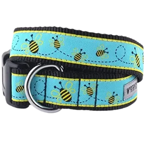 The Worthy Dog Busy Bee Dog Collar